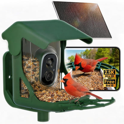 SkyWatch ProVision 2.5K™ Solar AI Bird Feeder — product hero shot