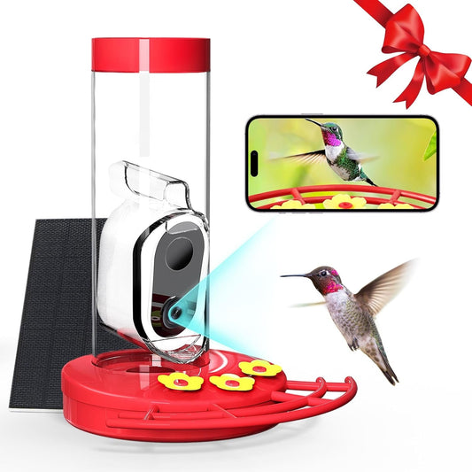 SkyWatch Hummingbird Pro™ Solar AI Camera Feeder — product hero shot