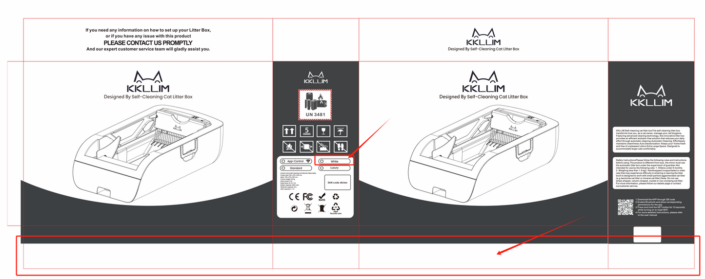 Vessel Tech Horizon AI Self-Cleaning Smart Litter Box