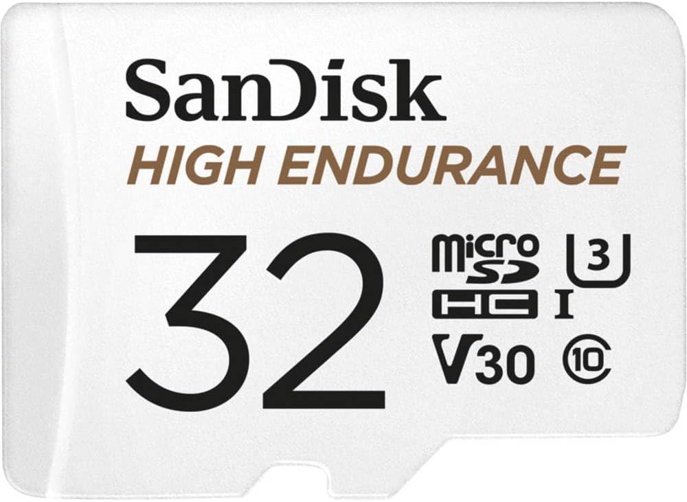SanDisk High Endurance memory card product details