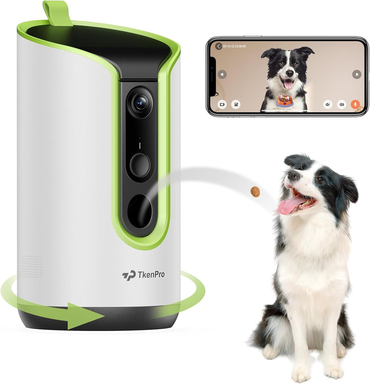 TreatCam 360° Pro 2K pet camera and remote treat dispenser – product image 9