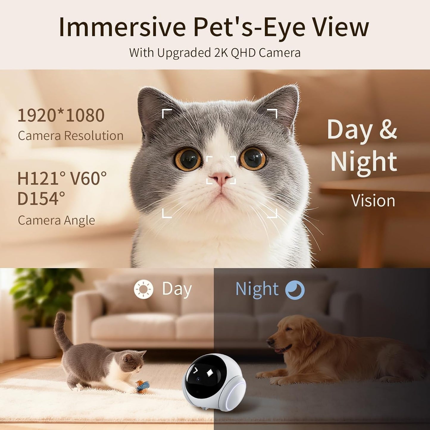 Robowatch Pro auto-charging and returning to its dock when battery runs low