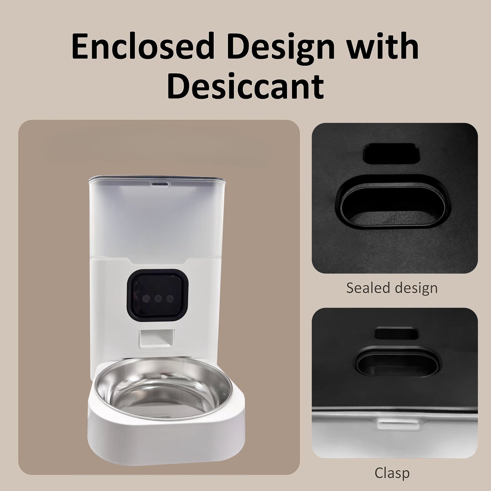 Revolutionize Mealtime with the 4L Smart Automatic Cat Feeder – WiFi Enabled & Programmable for Happy, Healthy Pets!