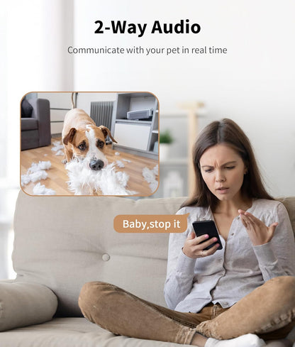 TreatCam 360° Pro 2K pet camera and remote treat dispenser – product image 5