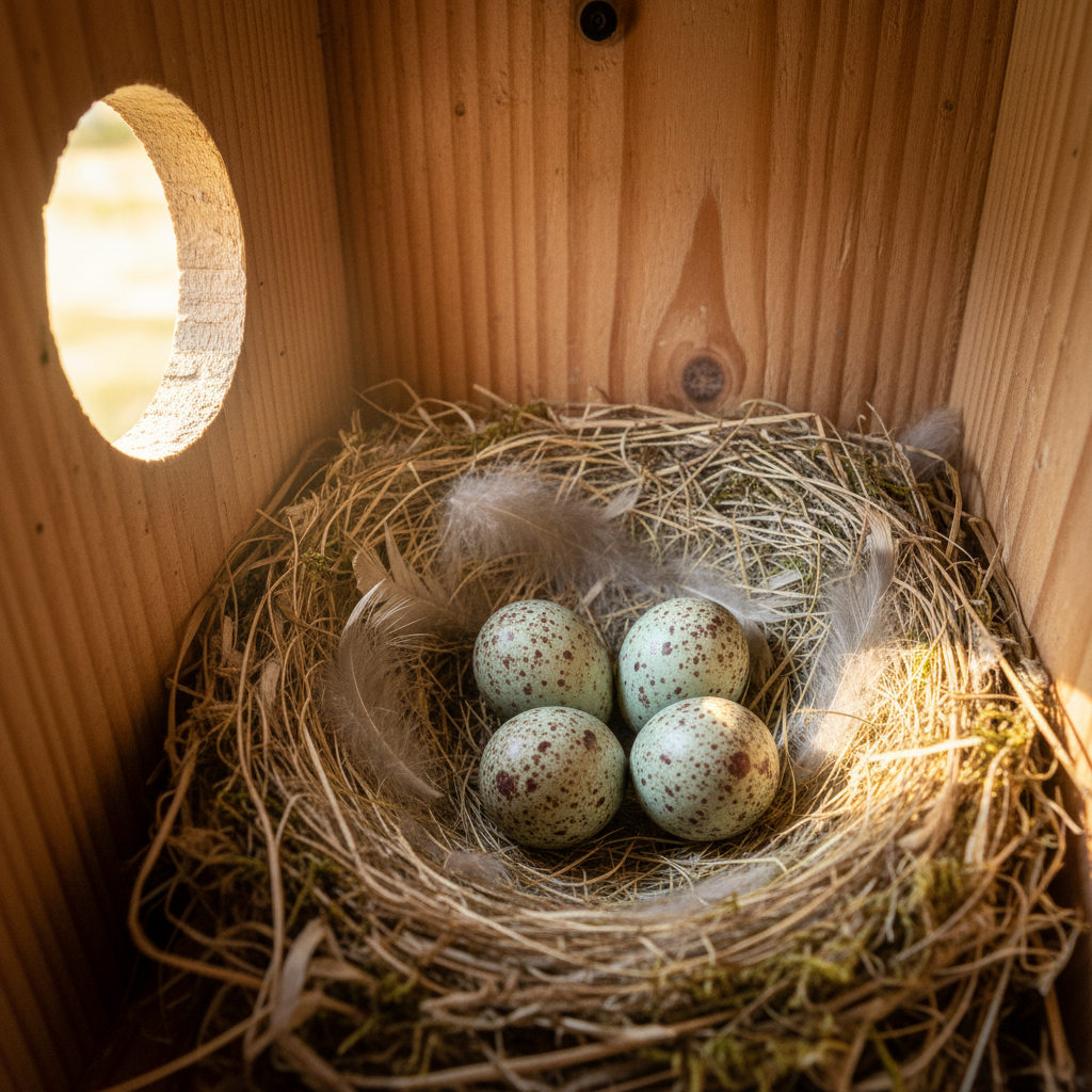 SkyWatch NestView Pro™ 2K Solar AI Bird House Camera