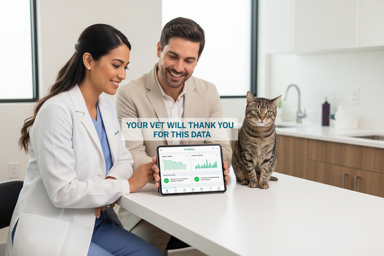 Vessel Tech AI Smart Litter Box Monitor – Cat Health Tracking